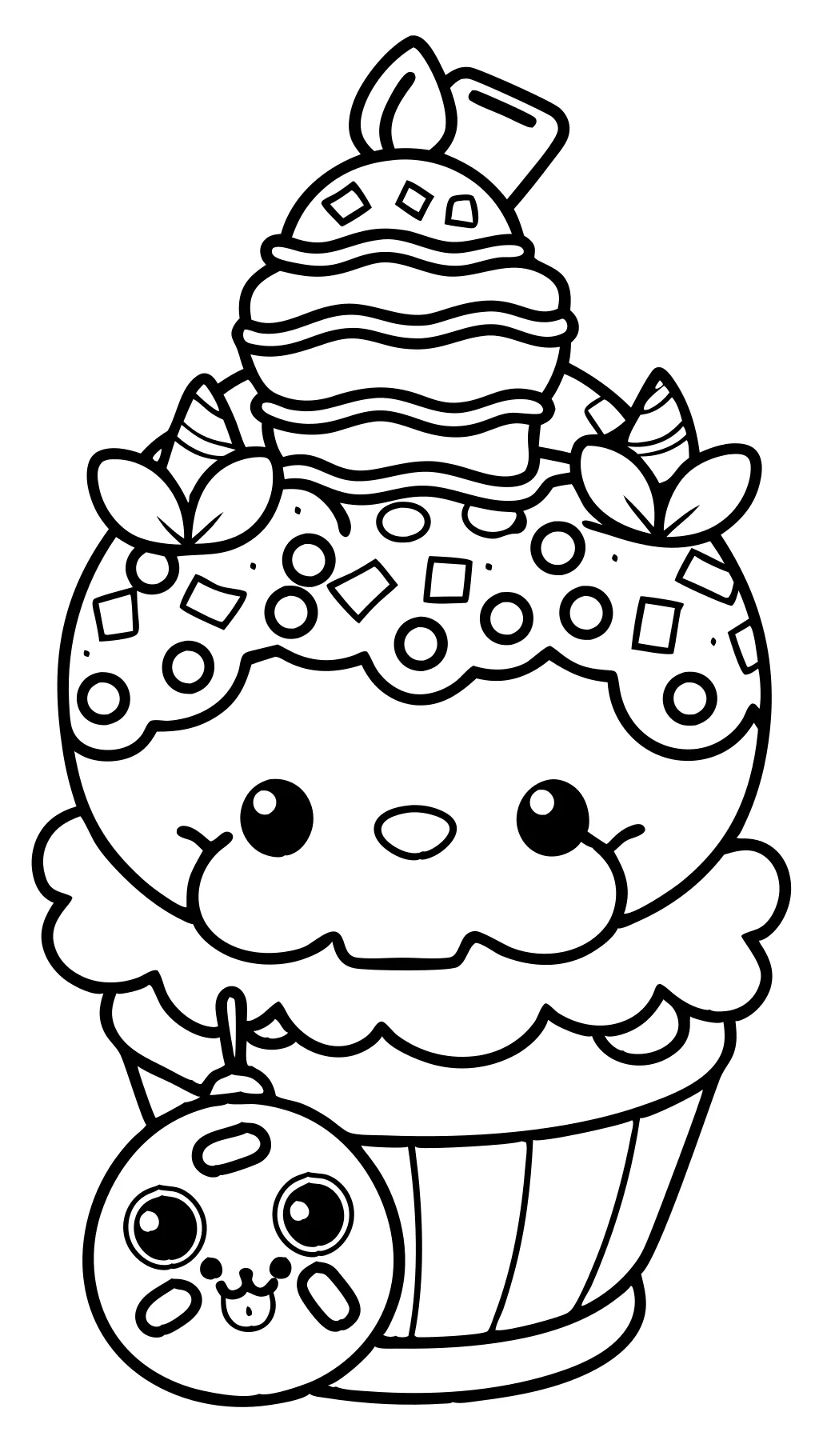 num noms coloring pages